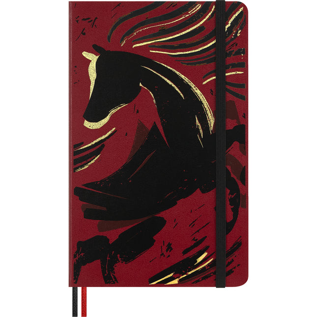 Moleskine Year of the Horse Notebook - Large Ruled Design B