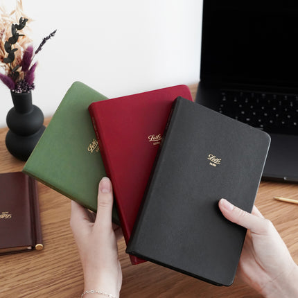Letts Notebook Legacy Book - Black
