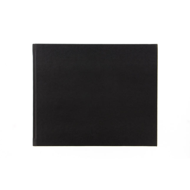 Letts Guest Book Legacy Plain - Black