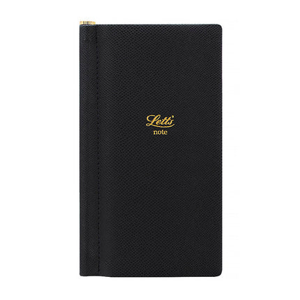 Letts Notebook Legacy Slim - Black