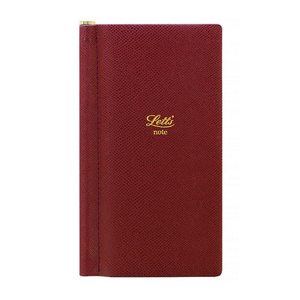 Letts Notebook Legacy Slim - Garnet