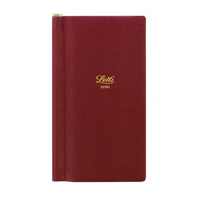 Letts Notebook Legacy Slim - Garnet