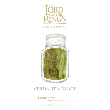 Ferris Wheel Press Bijou Fountain Pen & Ink Set - Lord of the Rings Ringbearer