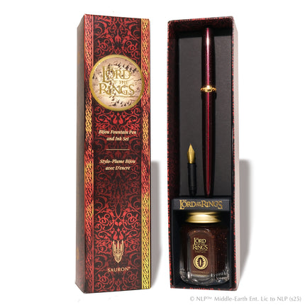 Ferris Wheel Press Bijou Fountain Pen & Ink Set - Lord of the Rings Sauron