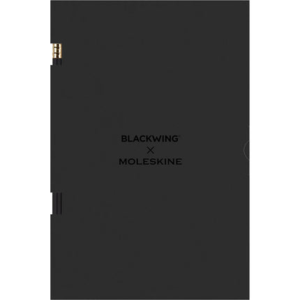 Moleskine Blackwing X MSK Set - 2 Firm Pencils + 2 Ruled Large Cahier