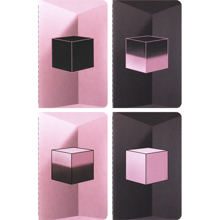 Moleskine Blackpink Cahier Journals - Plain - Set 4
