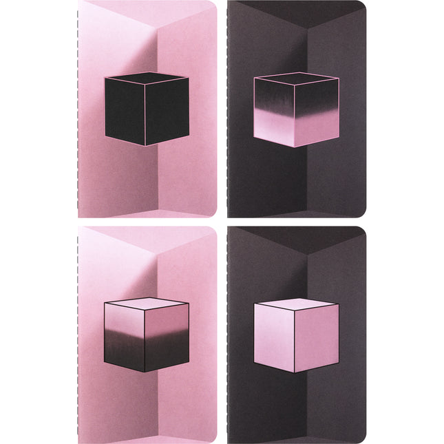 Moleskine Blackpink Cahier Journals - Plain - Set 4