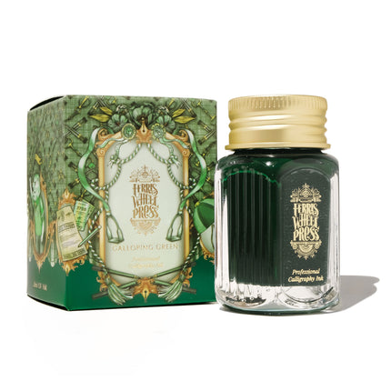 Ferris Wheel Press Calligraphy Ink - Galloping Green 28ml