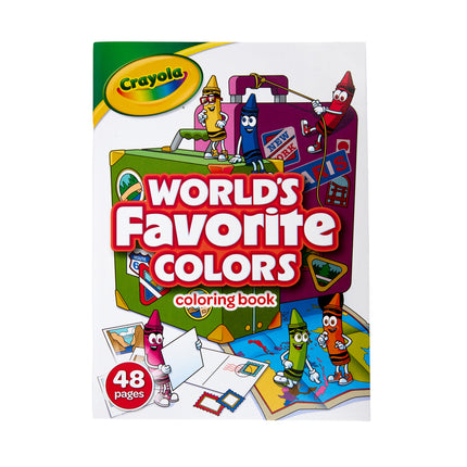 Crayola Worlds Favourite Colours - Colouring & Activity Book