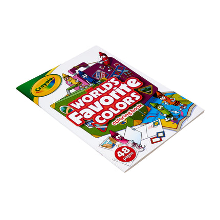 Crayola Worlds Favourite Colours - Colouring & Activity Book