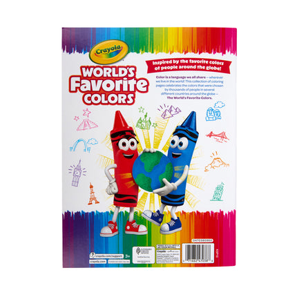 Crayola Worlds Favourite Colours - Colouring & Activity Book