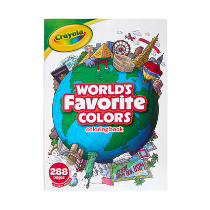 Crayola Worlds Favourite Colours - Massive Colouring Book