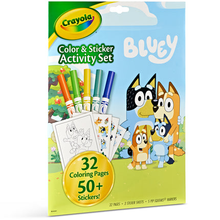 Crayola Colour & Sticker Activity Set - Bluey