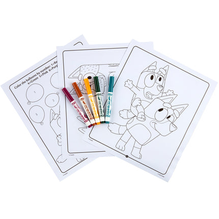 Crayola Colour & Sticker Activity Set - Bluey