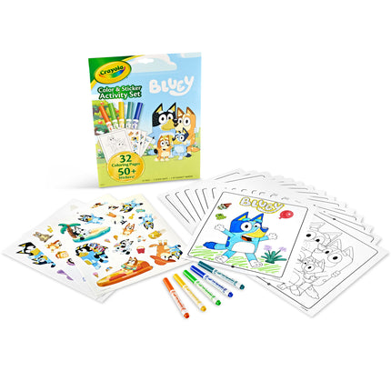Crayola Colour & Sticker Activity Set - Bluey