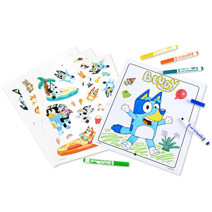 Crayola Colour & Sticker Activity Set - Bluey