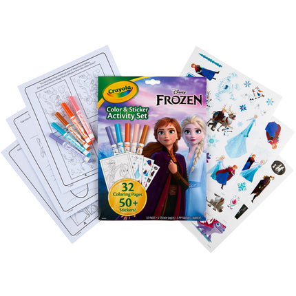 Crayola Colour & Sticker Activity Set - Frozen