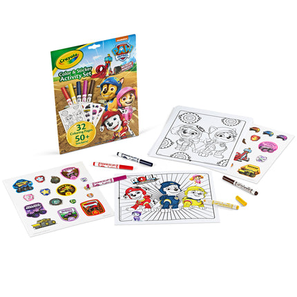 Crayola Colour & Sticker Activity Set - Paw Patrol