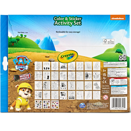 Crayola Colour & Sticker Activity Set - Paw Patrol