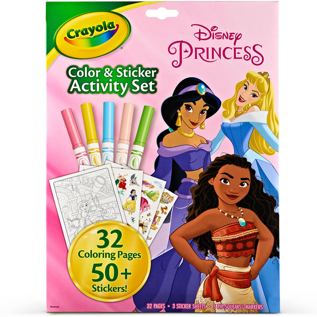 Crayola Colour & Sticker Activity Set - Disney Princess