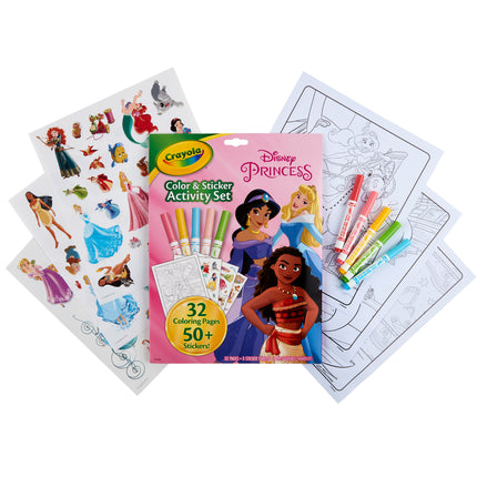 Crayola Colour & Sticker Activity Set - Disney Princess