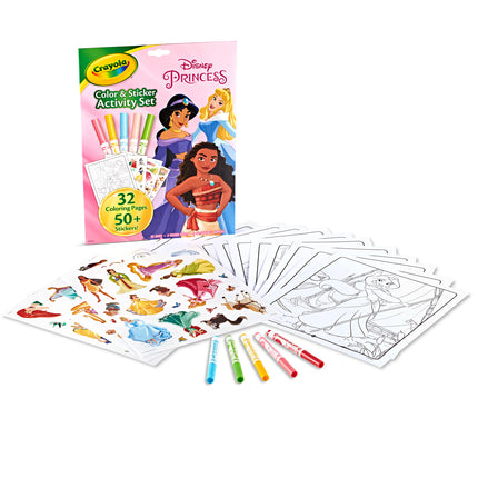 Crayola Colour & Sticker Activity Set - Disney Princess