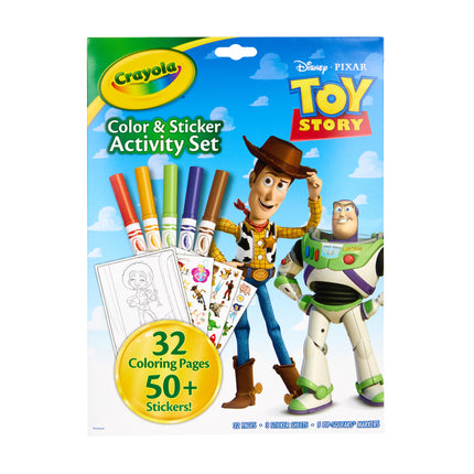 Crayola Colour & Sticker Activity Set - Toy Story
