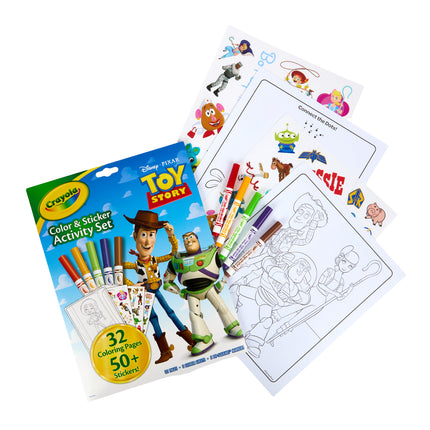Crayola Colour & Sticker Activity Set - Toy Story