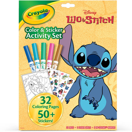 Crayola Colour & Sticker Activity Set Lilo & Stitch