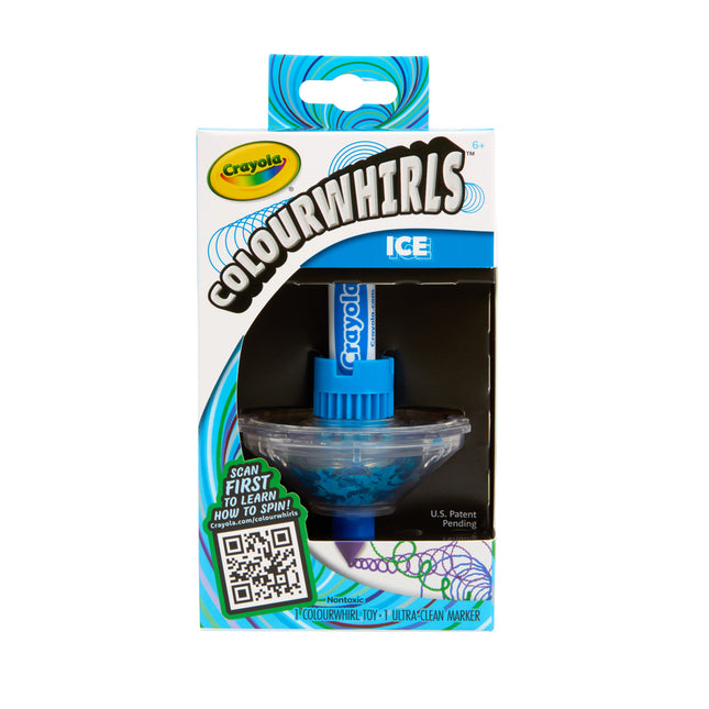 Crayola Colourwhirls Spin Art Toy Ice