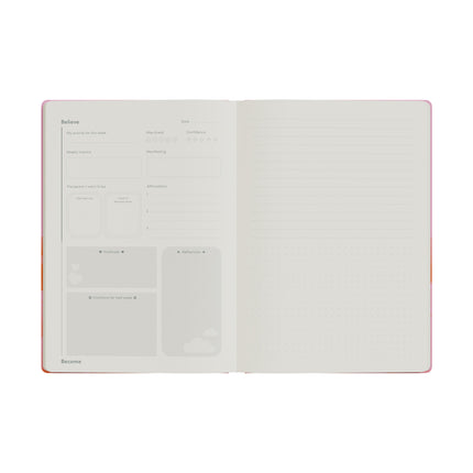 Jumble & Co Manifestation Journal - Believe & Become A5