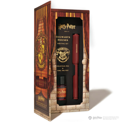 Ferris Wheel Press Carousel Fountain Pen and Ink Set - Harry Potter Houses of Hogwarts Gryffindor