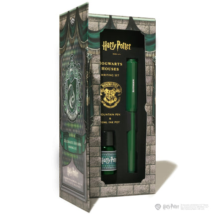 Ferris Wheel Press Carousel Fountain Pen and Ink Set - Harry Potter Houses of Hogwarts Slytherin