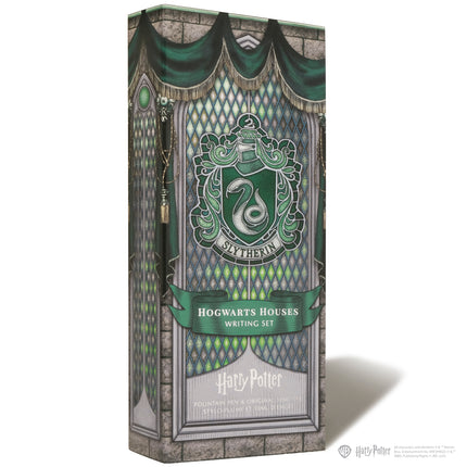 Ferris Wheel Press Carousel Fountain Pen and Ink Set - Harry Potter Houses of Hogwarts Slytherin