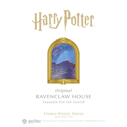 Ferris Wheel Press Carousel Fountain Pen and Ink Set - Harry Potter Houses of Hogwarts Ravenclaw