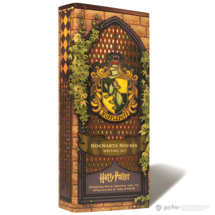 Ferris Wheel Press Carousel Fountain Pen and Ink Set - Harry Potter Houses of Hogwarts Hufflepuff