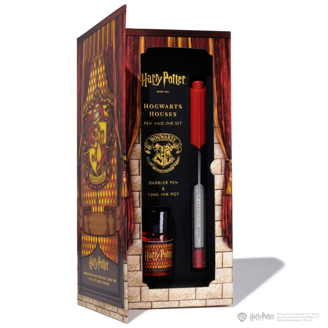 Ferris Wheel Press Dabbler Pen and Ink Set - Harry Potter Houses of Hogwarts Gryffindor