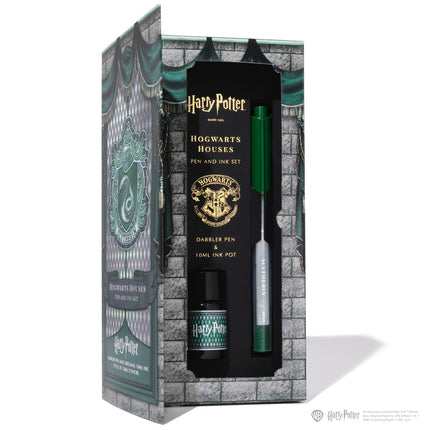 Ferris Wheel Press Dabbler Pen and Ink Set - Harry Potter Houses of Hogwarts Slytherin