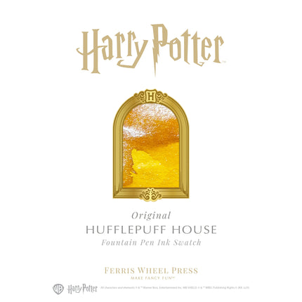 Ferris Wheel Press Dabbler Pen and Ink Set - Harry Potter Houses of Hogwarts Hufflepuff
