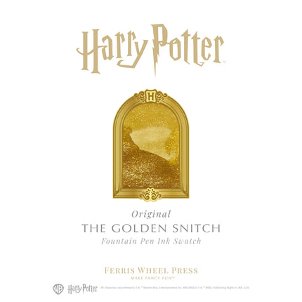Ferris Wheel Press Fountain Pen Ink - Harry Potter The Golden Snitch 38ml
