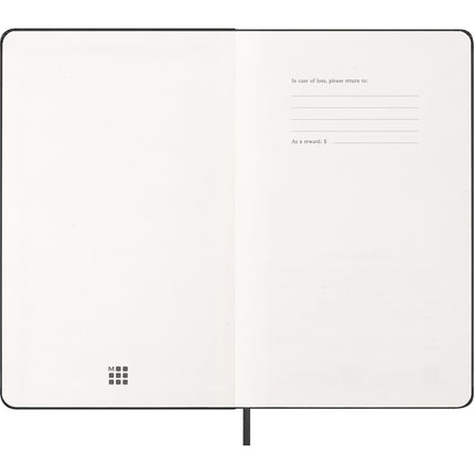 Moleskine Diary 12 Month - Daily - Hard Cover - Large Black 2027
