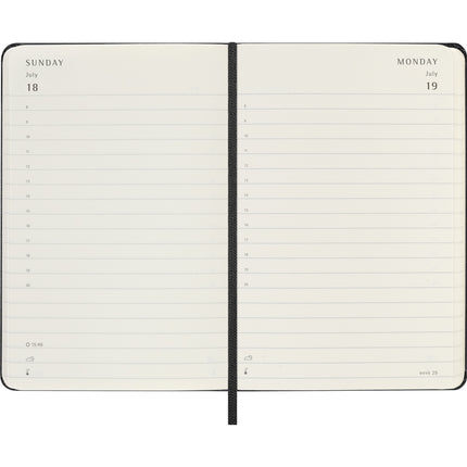 Moleskine Diary 12 Month - Daily - Hard Cover - Pocket Black 2027