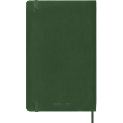 Moleskine Diary 12 Month - Daily - Soft Cover - Large Myrtle Green 2027