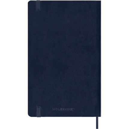 Moleskine Diary 12 Month - Daily - Soft Cover - Large Sapphire Blue 2027
