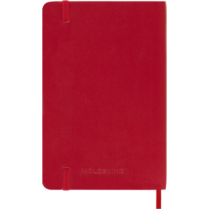 Moleskine Diary 12 Month - Daily - Soft Cover - Pocket Scarlet Red 2027