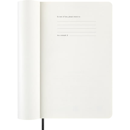 Moleskine Diary 12 Month - Monthly - Soft Cover - Large Black 2027
