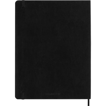 Moleskine Diary 12 Month - Monthly - Soft Cover - XL Black 2027