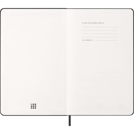 Moleskine Diary 12 Month - Professional Weekly Vertical - Hard Cover - Large Black 2027