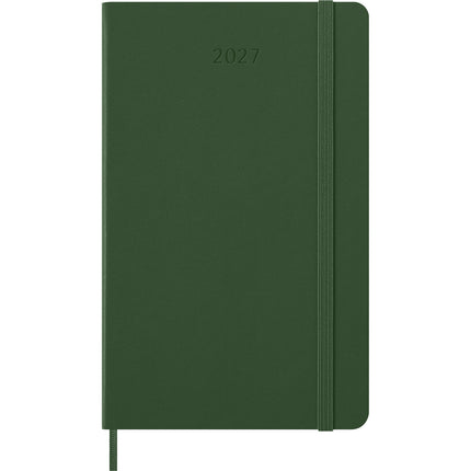 Moleskine Diary 12 Month - Weekly + Notes - Hard Cover - Large Myrtle Green 2027