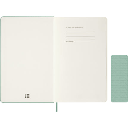 Moleskine Diary 12 Month - Weekly + Notes - Hard Cover - Large Sage Green 2027